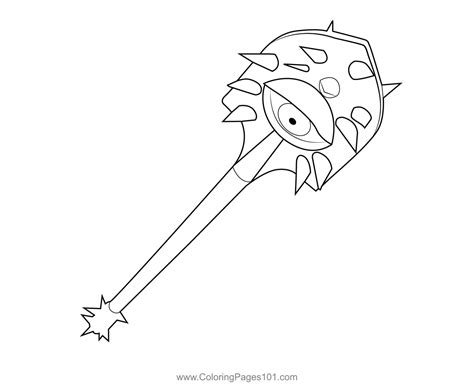 fortnite axe pages coloring pages