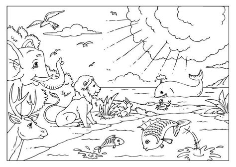 bible coloring pages creation coloringrocks