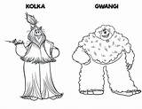 Smallfoot Kolka Pies Gwangi Sheets Celebrandofiestas Bigfoot Scribblefun Yeti sketch template