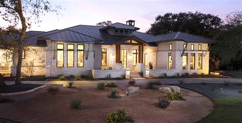 hill country contemporary  hamilton pool  geschke texas hill country house plans hill