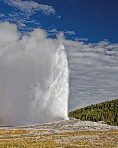Old Faithful Road Trip Places National Parks America