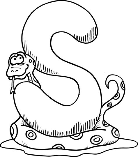 letters coloring page coloring home