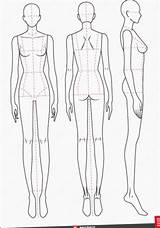 Fashion Drawing Body Model Croquis Figures Template Figure Pasta Escolha Moda sketch template
