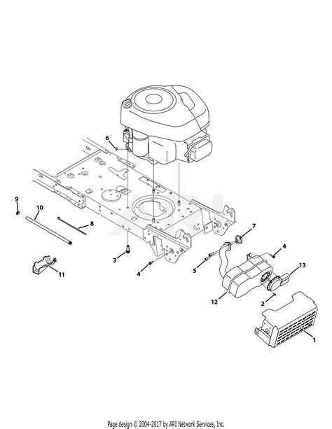 troy bilt wnks pony  parts diagram  engine accessories