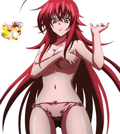 High School Dxd Rias Gremory Render 71 Ecchi Naked