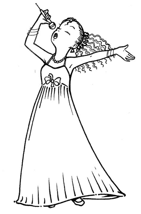 famous singers coloring pages  coloring pages