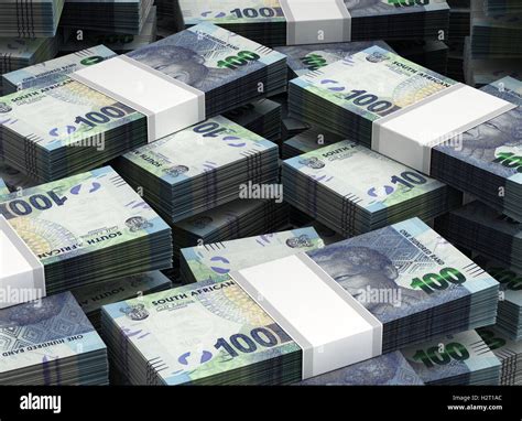 stack  south african rand stock photo  alamy