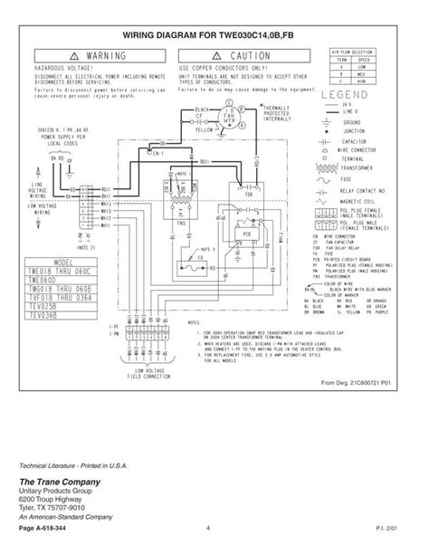 trane teefbaa wiring diagram wiring diagram pictures