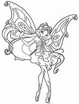 Winx Coloring Pages Club Fairy Printable Print Girls Coloriage Choose Board Format sketch template