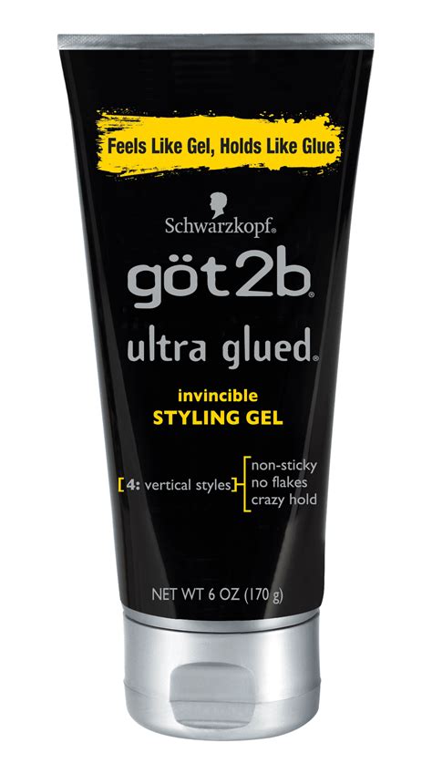 gotb ultra glued invincible styling hair gel  ounce walmartcom walmartcom