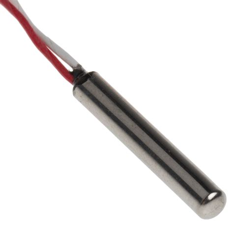 rs pro pt rtd sensor mm  mm long  wire probe  max rs