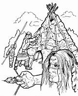 Indianer Indianen Kleurplaten Nations Malvorlagen Aboriginal Malvorlage Metis Indiani Kleurplaat Animaatjes Pow Indigenous Puerto Zurück Drucke sketch template