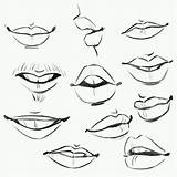 Lips Biting Bocas Bouche Mouths Labios Dessiner Getdrawings Visage Lèvres Realistic References Pioli Expressions Pessoas Boceto Figura Bocetos Lábios Référence sketch template