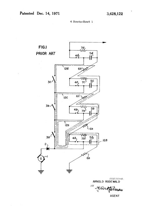 patent  multistage marx impulse generator circuit comprising charging switch