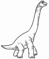Brachiosaurus Dinosaurs Childrencoloring Starklx sketch template