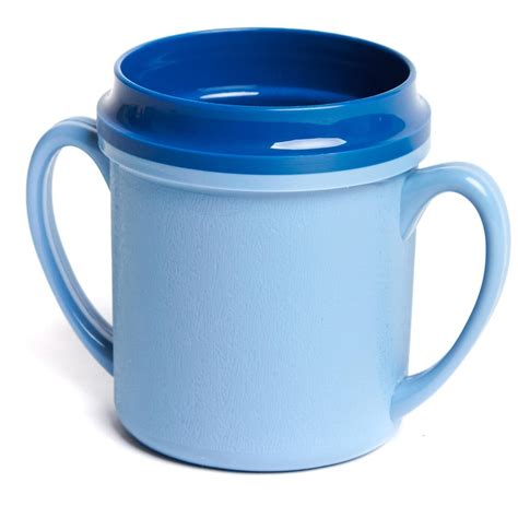 insulated traditional double handle mug safety  mobility