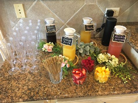 request   bridal shower   mimosa bar