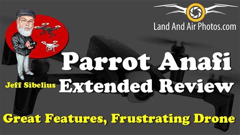 parrot anafi extended review  great features frustrating drone youtube