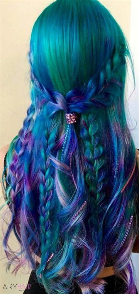 breathtaking mermaid inspired hairstyles  hair extensions