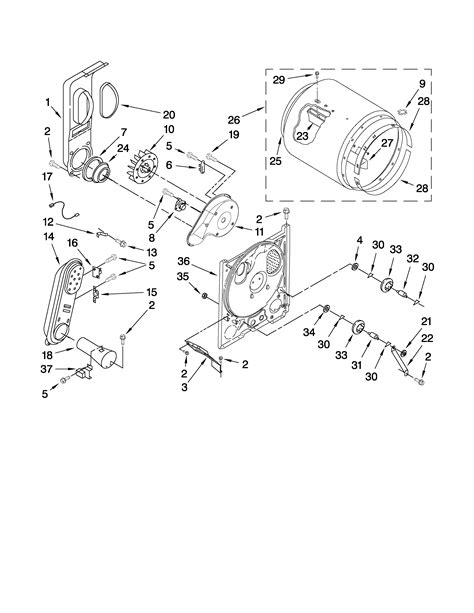 roper dryer redvq wiring diagram