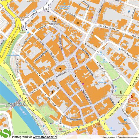 plattegrond doetinchem kaart doetinchem