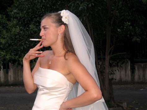 Smoking Bride Chiaretta Campis Flickr