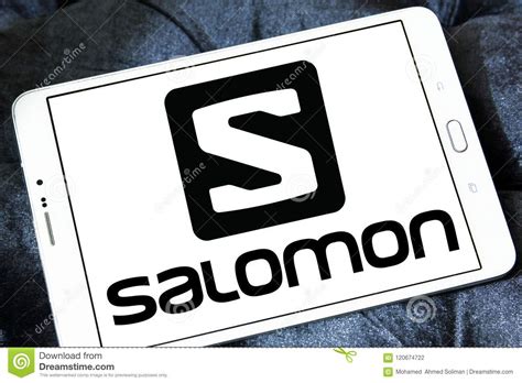 salomon group logo editorial photography image  salomon