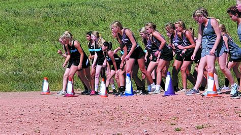 cross country competes  killdeer grant county news