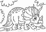 Dinozaur Kolorowanki Triceratops Kolorowanka Pusheen sketch template