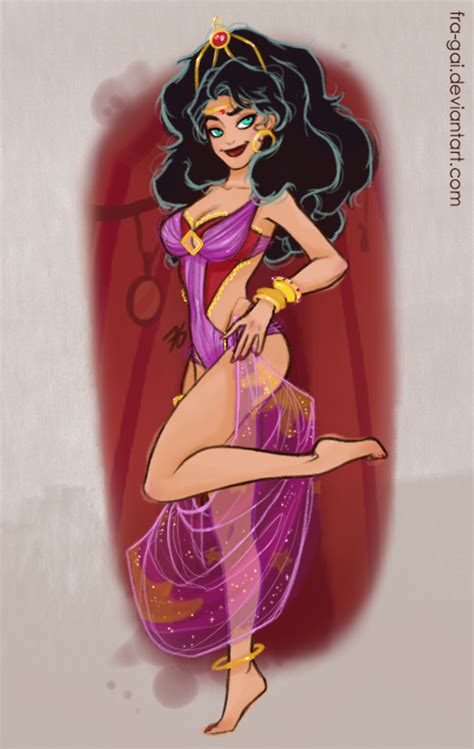 Disney Boudoir Esmeralda By Fra Gai Deviantart