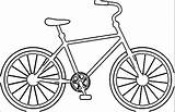 Bicycle Tandem Popular sketch template