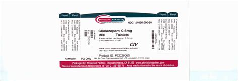 ndc   clonazepam images packaging labeling appearance