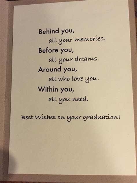 graduation card  graduationquotesinspirational graduation card