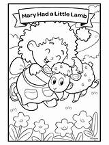 Lamb Rhymes Crayola Pages Coloriage Mess sketch template