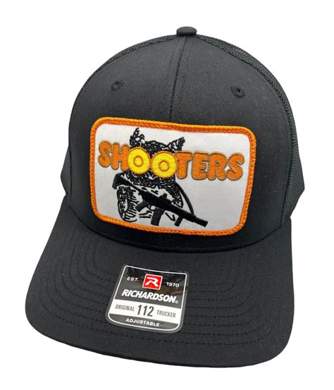 shooters guns richardson  trucker snapback hat cap vintage style