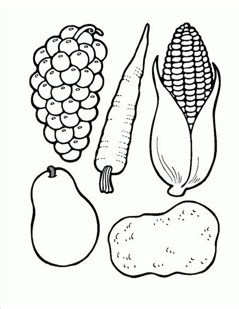 printable cornucopia coloring pages coloring home