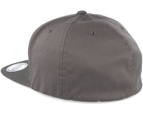 flat brim dark grey fitted flexfit caps hatstoreaustraliacom