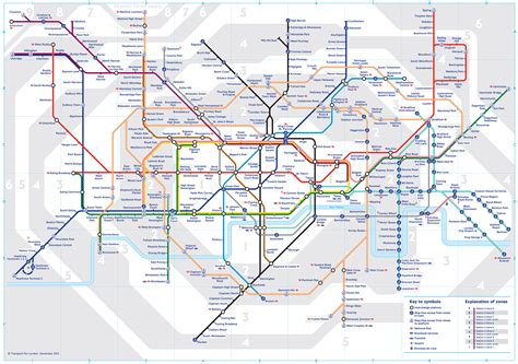 map  london tube underground subway stations lines