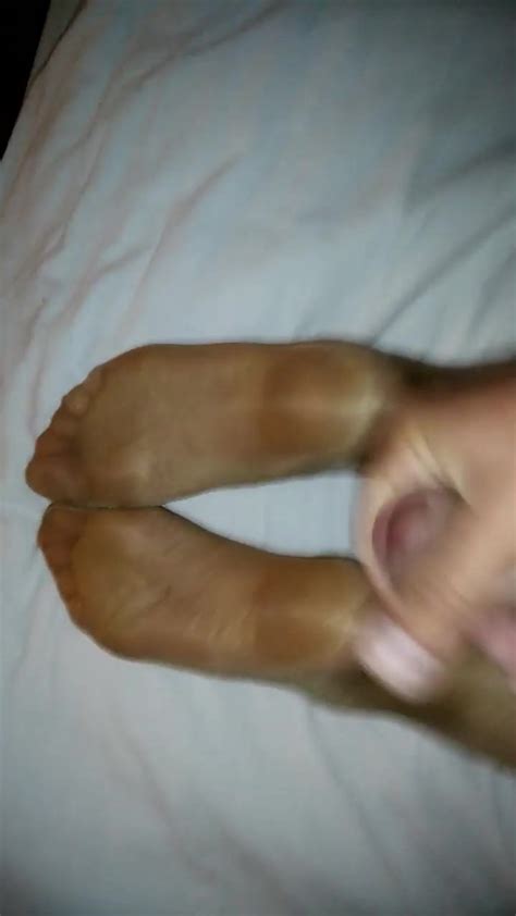 cumming on wife s feet in nude tights hd porn 04 xhamster