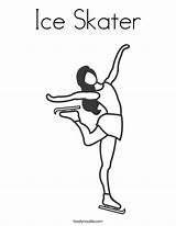 Ice Coloring Skating Skater Drawing Figure Skate Template Outline Skaters Drawings Noodle Popular Twistynoodle Built Favorites Login California Usa Add sketch template
