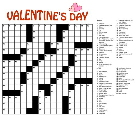 printable daily crossword puzzles