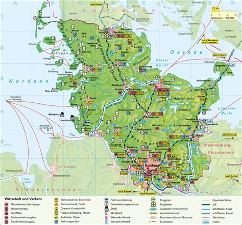 fakten ueber schleswig holstein karte deutschland die herzogtmer