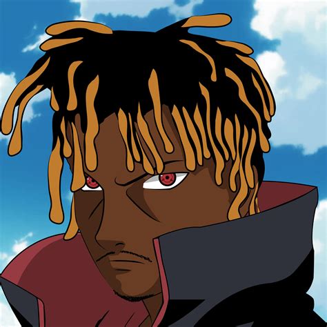 juice anime cover art rjuicewrld