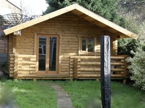 log cabin   garden