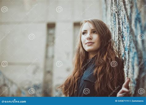 Portrait Of The Self Assured Girl 2890 Stock Image Image Of Esteem