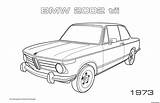 2002 Bmw Coloring Tii 1973 Pages Printable sketch template