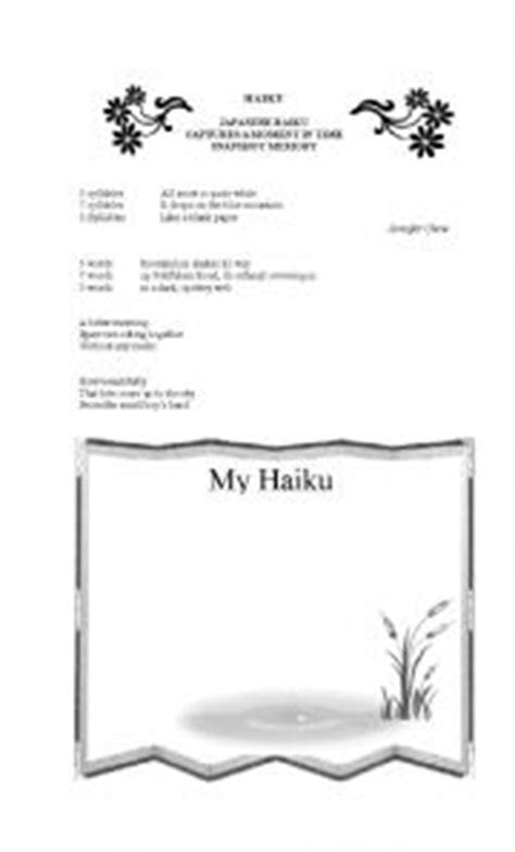 images  interpreting poetry worksheets haiku poem