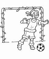 Coloring Soccer Pages Mrs Claus Printable Cliparts Clipart Keeper Players Colouring Balls Library Popular Goal Playing Kids Coloringhome sketch template