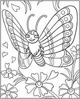 Coloring Dover Publications Wings sketch template