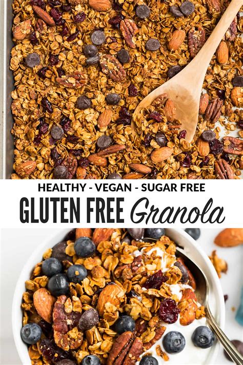 Gluten Free Granola Best Ever Recipe Easy And Healthy